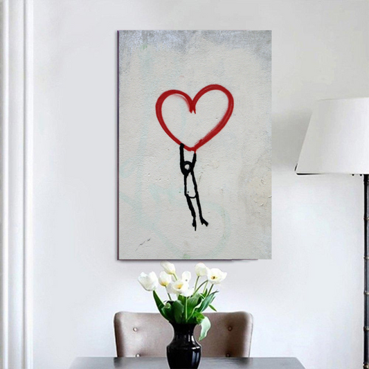 Hang On To Love Canvas