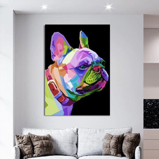 French Bulldog Canvas