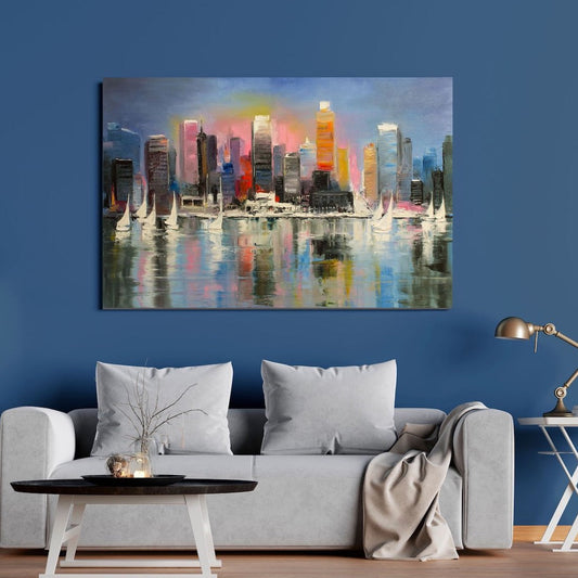 Manhattan Veil Canvas