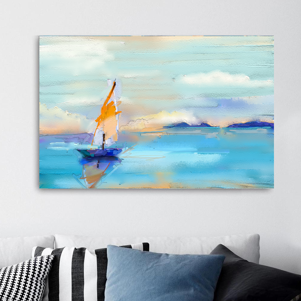 Peace In The Water Canvas