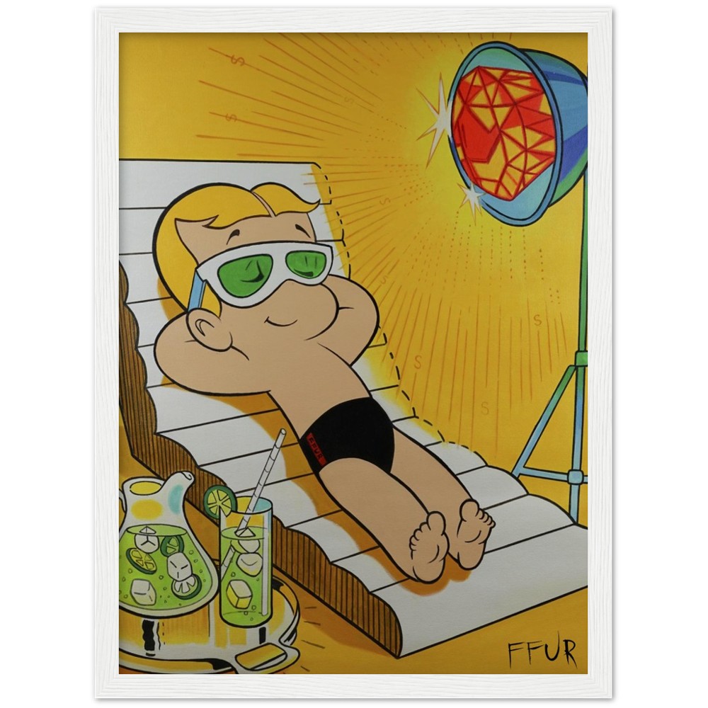 Richie Rich "Diamonds Shine So Much Better" Wall Art by FFUR 