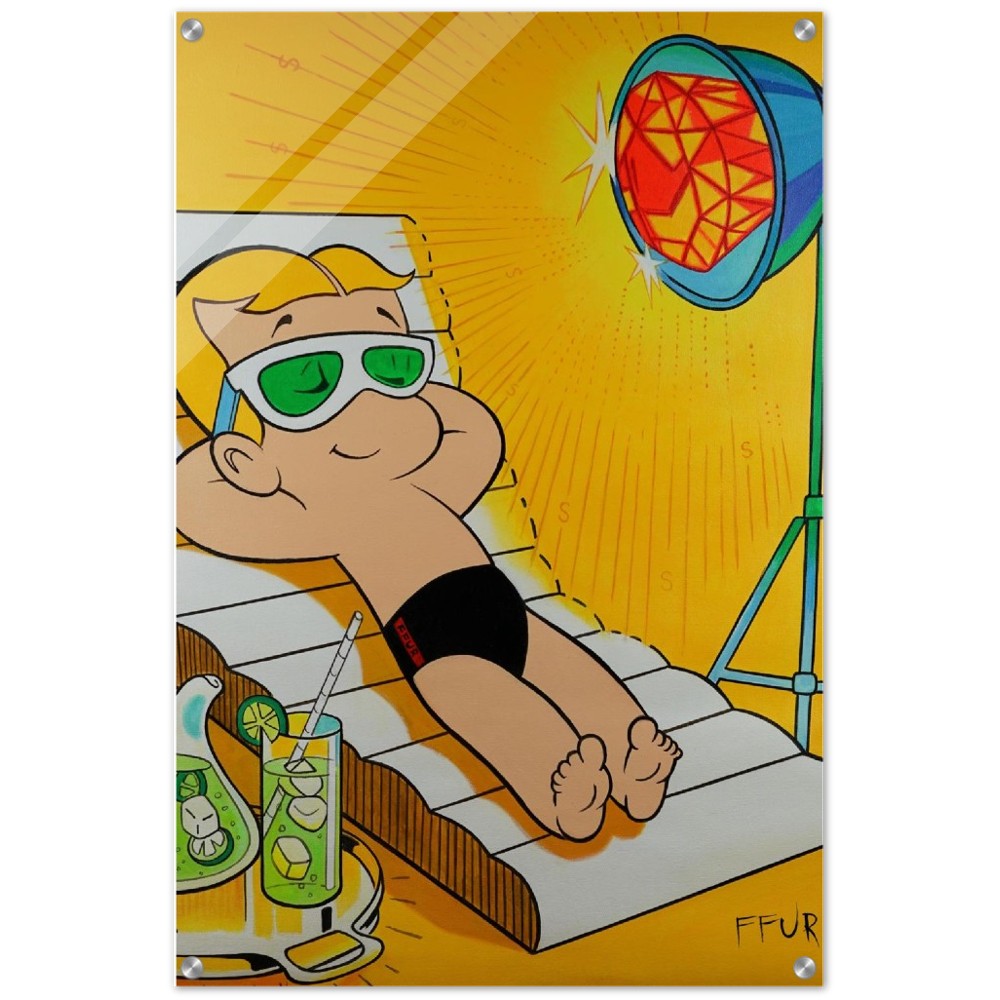 Richie Rich "Diamonds Shine So Much Better" Wall Art by FFUR 