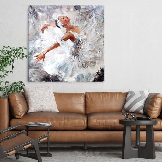 Swan Lake Canvas Canvas