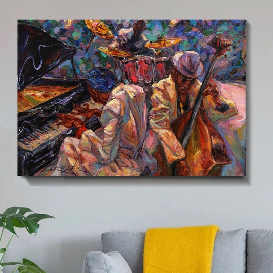 The Jazz Club Canvas