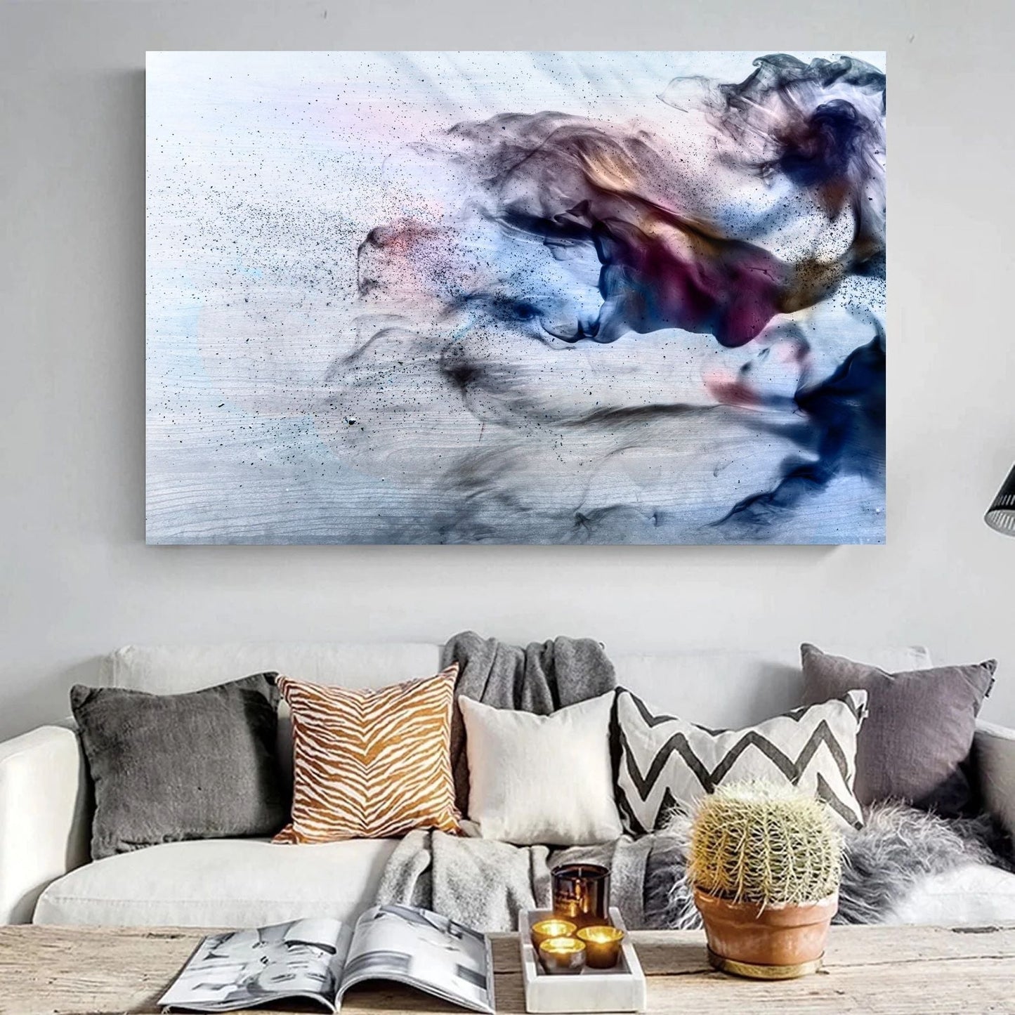 Underwater Ink Canvas